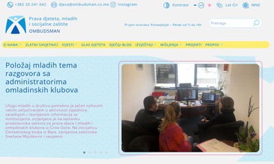 Ombudsman for kids info website - ProStudio
